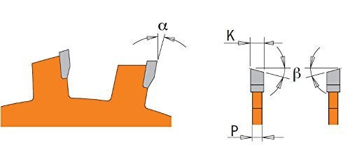 CMT ORANGE TOOLS CMT 240.006.04 Biscuit Joiner Blade, 4-Inch Diameter x 6 Teeth, PTFE-Coated. - Image 2