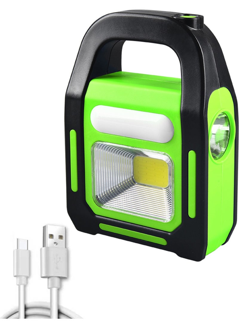 Markafox New Three Function Rechargeable Solar Camping Lantern Camping Lamp with Searchlight and Flashlight Function  - Image 1