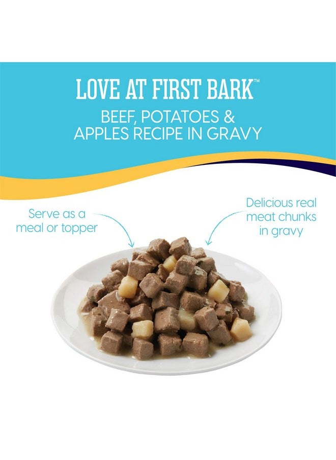 solid gold - Solid Gold Wet Puppy Food - Made with Real Natural Beef for Puppies- Love at First Bark Grain Free Canned Dog Food for Gut Health, Immune Support and Soft Skin & Coat - Image 1