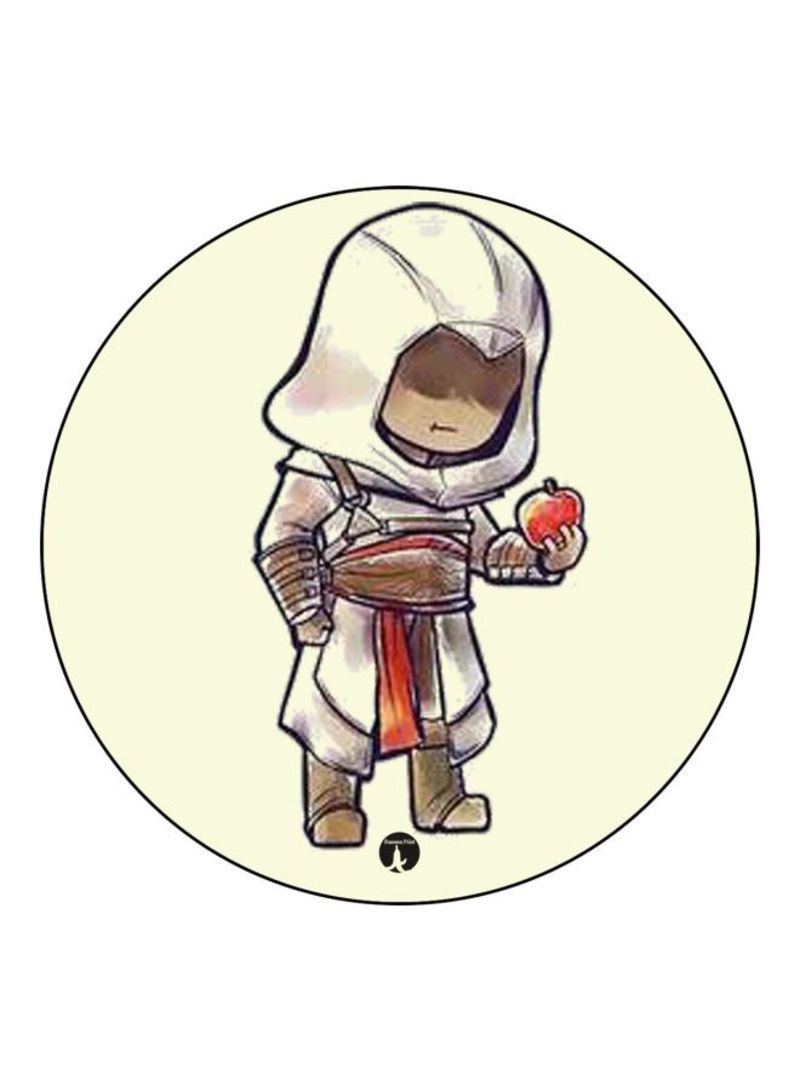 Assassin's Creed Printed Mouse Pad  Beige/Black/Red