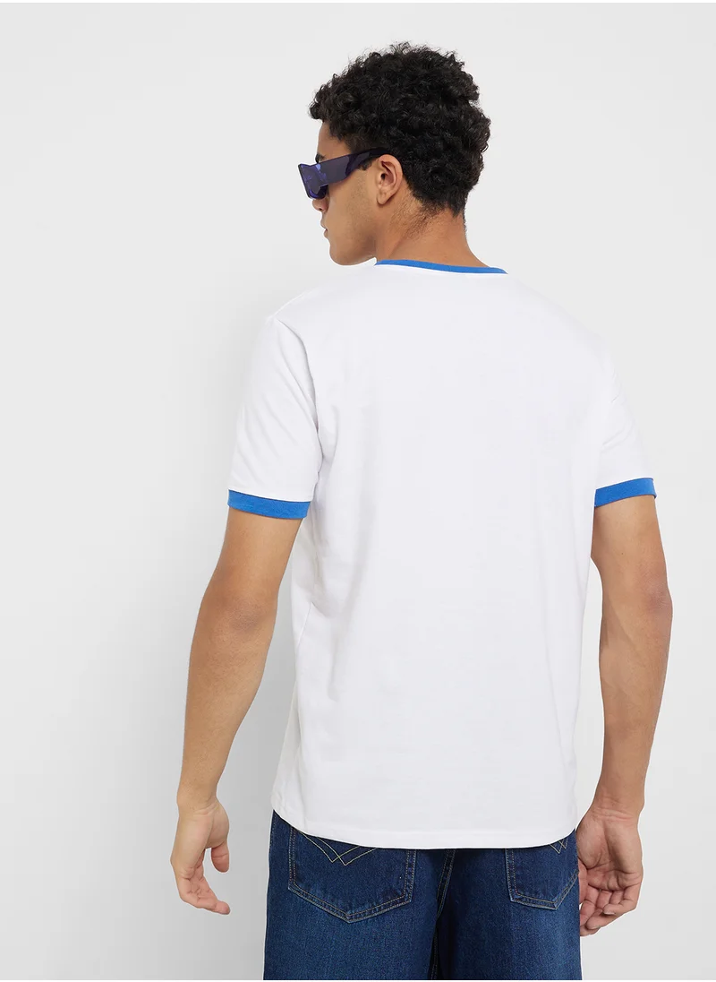 سفنتي فايف Crew Neck T-Shirt