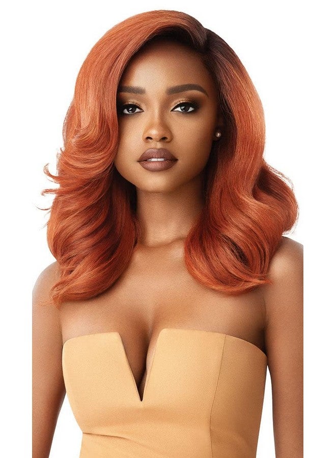 Outre Neesha Soft & Natural Synthetic Swiss Lace Front Wig Neesha 202 (1B) - Image 2