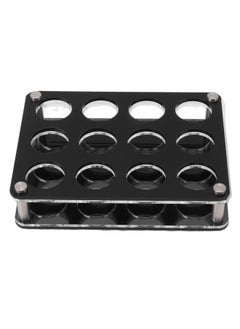 Thoraya Wine Bottle Display Holder Acrylic Impact Resistant Decorative Wine Bottle Rack for Home Bar 3X4 12 Head Combination Cup Holder  - Image 1