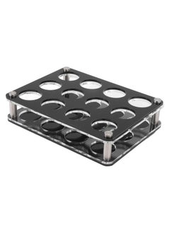 Thoraya Wine Bottle Display Holder Acrylic Impact Resistant Decorative Wine Bottle Rack for Home Bar 3X4 12 Head Combination Cup Holder  - Image 3