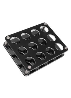 Thoraya Wine Bottle Display Holder Acrylic Impact Resistant Decorative Wine Bottle Rack for Home Bar 3X4 12 Head Combination Cup Holder  - Image 4