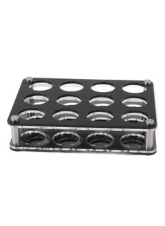 Thoraya Wine Bottle Display Holder Acrylic Impact Resistant Decorative Wine Bottle Rack for Home Bar 3X4 12 Head Combination Cup Holder  - Image 2