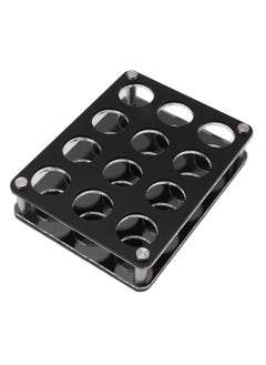 Thoraya Wine Bottle Display Holder Acrylic Impact Resistant Decorative Wine Bottle Rack for Home Bar 3X4 12 Head Combination Cup Holder  - Image 5