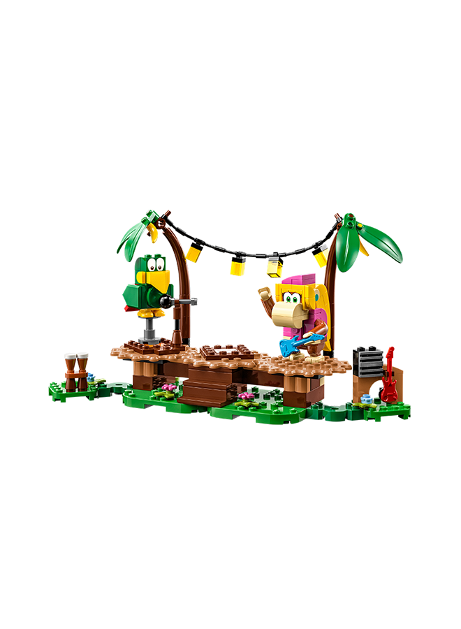 ليغو Super Mario Dixie Kong’S Jungle Jam Expansion Set 71421 Collectible Building Toy Set; Featuring 2 Brick-Built Characters; Fun Gift Playset For Kids Aged 7 And Over To Combine With A Starter Course (174 Pieces)