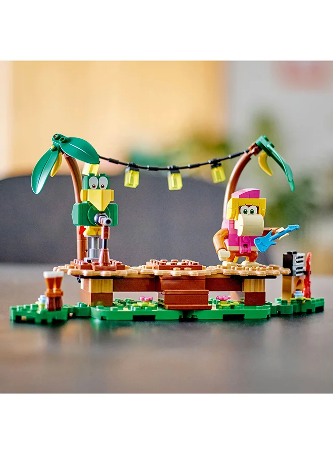ليغو Super Mario Dixie Kong’S Jungle Jam Expansion Set 71421 Collectible Building Toy Set; Featuring 2 Brick-Built Characters; Fun Gift Playset For Kids Aged 7 And Over To Combine With A Starter Course (174 Pieces)