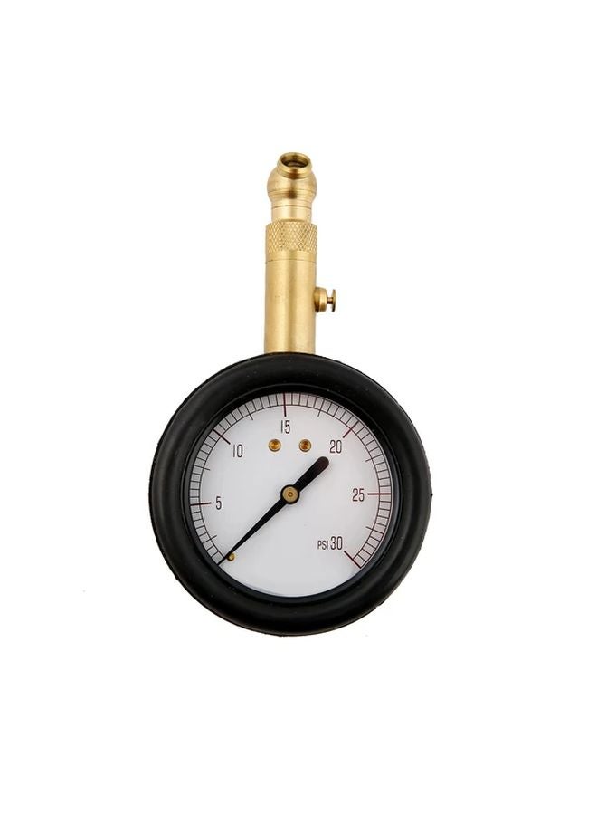 1pc 60 PSI Hydraulic Pressure Gauge Durable Plastic Manometer for Air Water Oil Gas - Image 2