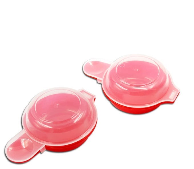 EASY MICROWAVE EGG COOKERPOACHERSET OF 2