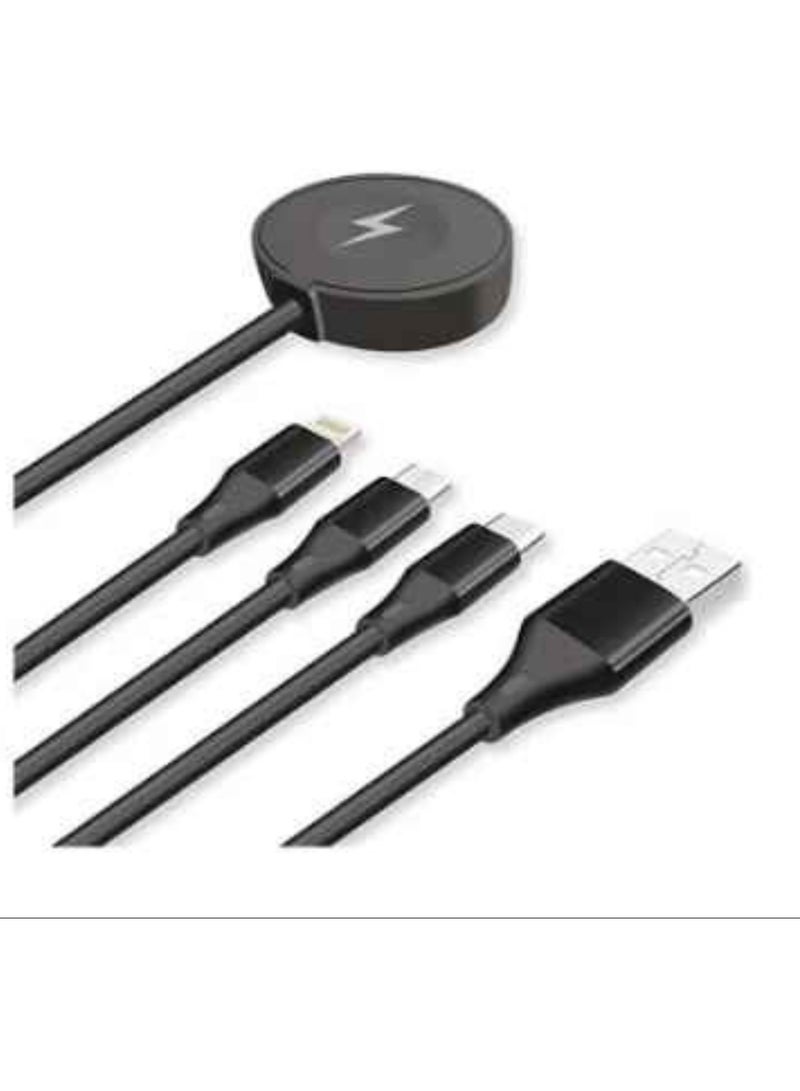 ELTRAZONE 4 in 1 Cable With Wireless Charger Type C, iPhone - Image 4