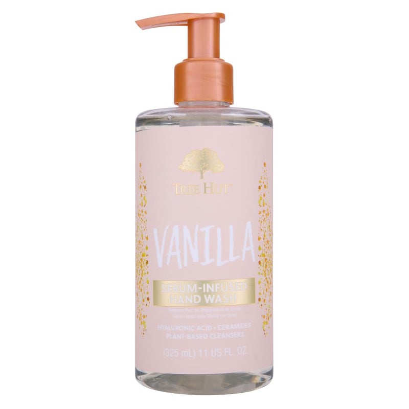 Tree Hut Vanilla Serum Infused Hand Wash, Nourish & Hydrate Hands, Strengthening Skin Care, Long-Lasting Scent, Cleanse & Lock in Moisture, Cermamides, Holiday Gift & Stocking Stuffer, 11 fl oz - Image 1