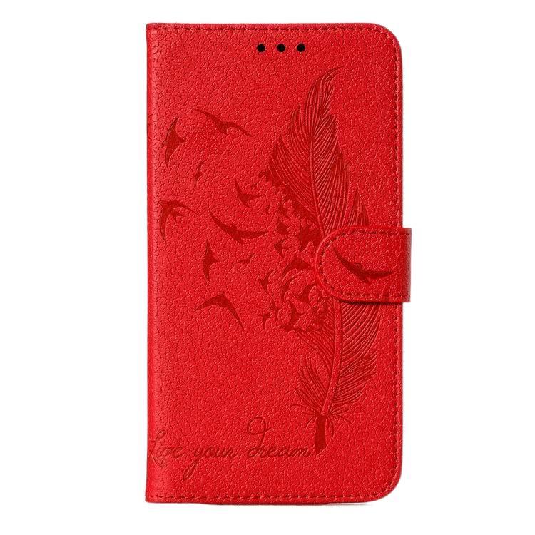 Protective Case | Card Holder | Shockproof Cover for Samsung Galaxy S20 Plus | Red | TPU | Drop Protection - Image 1