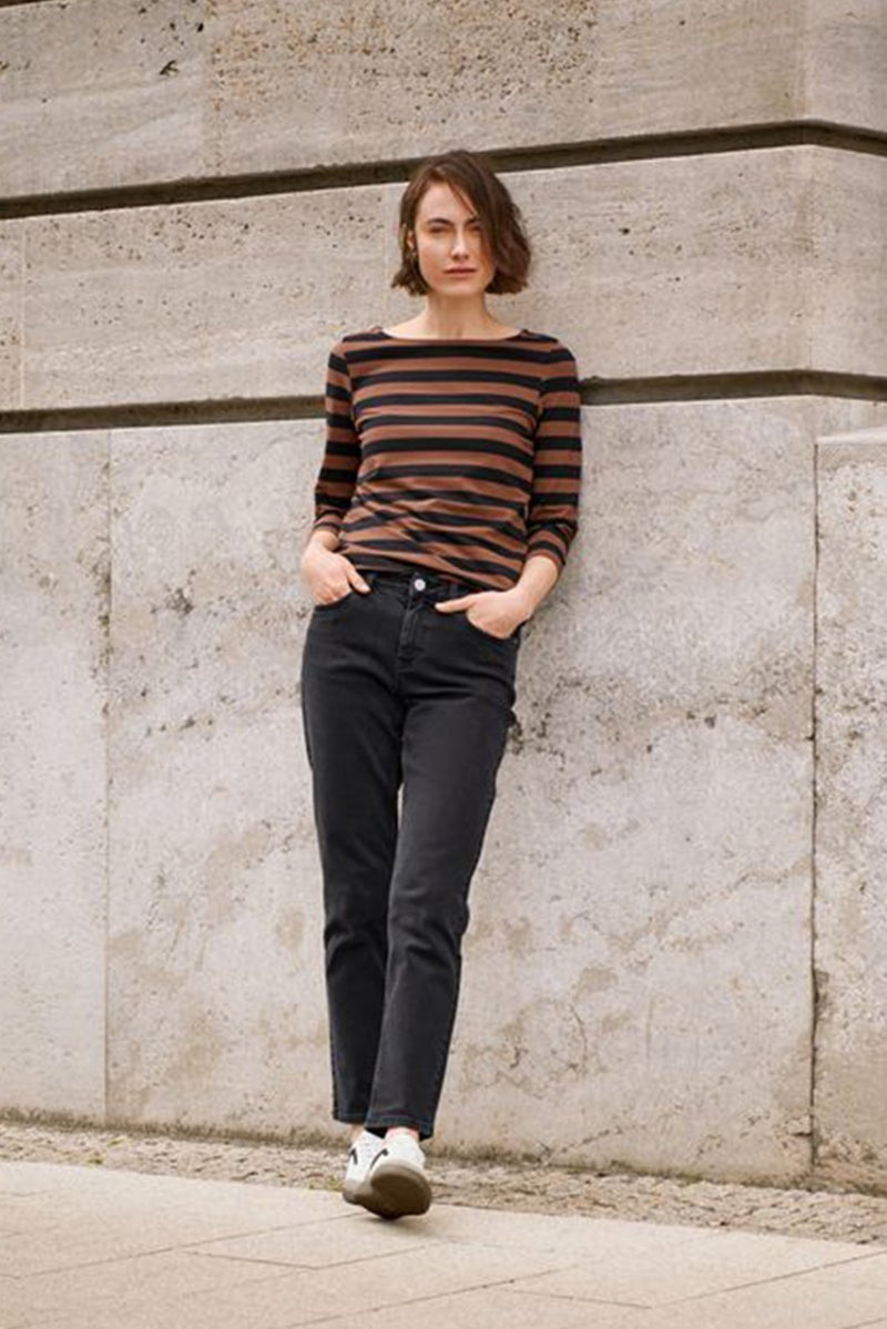 Tchibo Women Leather Lace Up Shoes, White  - Image 1