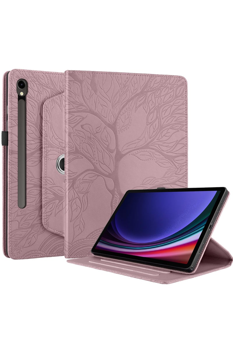 Case for Samsung Galaxy Tab S10 FE+ 13.1 2025 SM-X620 X626 X626B Flip 360° Flip Leather Case Multi Angle Rotatable Holder Protector Cover for Samsung Galaxy Tab S10 FE+