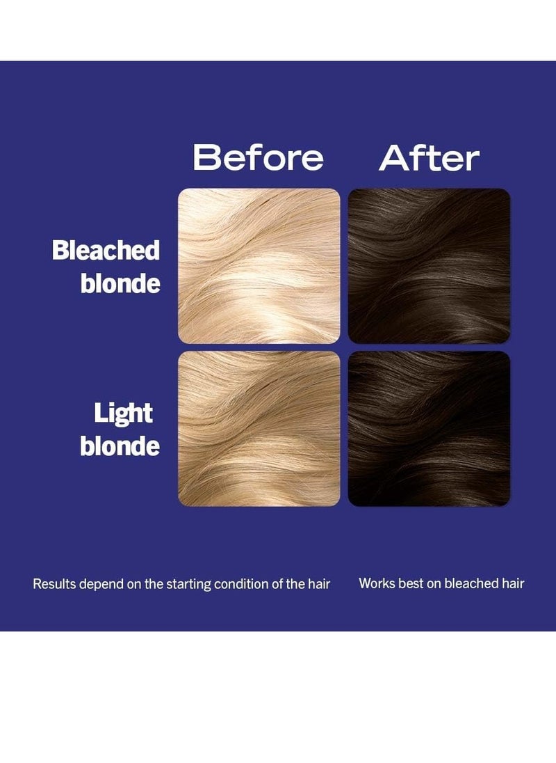 Schwarzkopf - LIVE Intense Colour Long Lasting Permanent Brown Hair Dye With Built In Vibrancy Serum Up To 100 percent Grey Coverage Bitter Sweet Chocolate 089 - Image 1