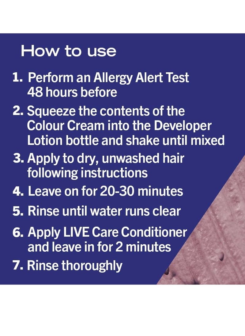 Schwarzkopf - LIVE Intense Colour Long Lasting Permanent Brown Hair Dye With Built In Vibrancy Serum Up To 100 percent Grey Coverage Bitter Sweet Chocolate 089 - Image 1
