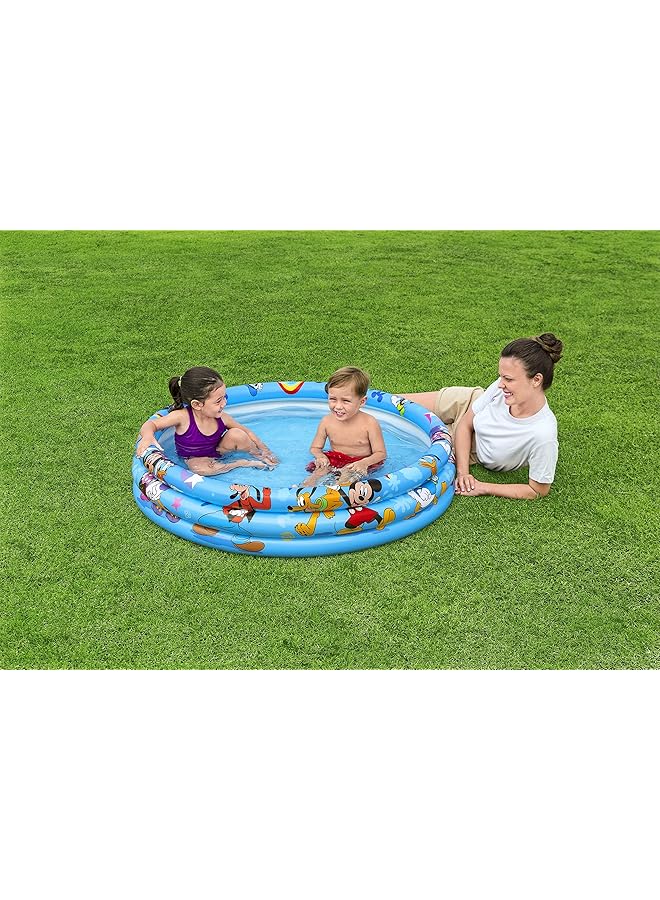 Bestway Swim Ring Mickey Mouse And Friends Swim Tube 56Cm Perfect For Ages 3 6 122X25Cm 26 91007 - Image 2