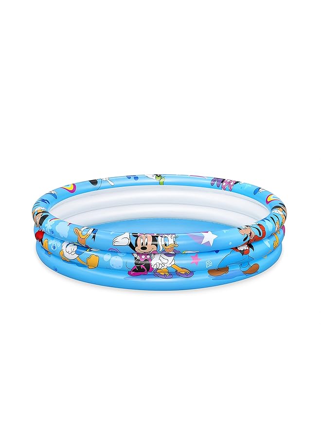 Bestway Swim Ring Mickey Mouse And Friends Swim Tube 56Cm Perfect For Ages 3 6 122X25Cm 26 91007 - Image 1