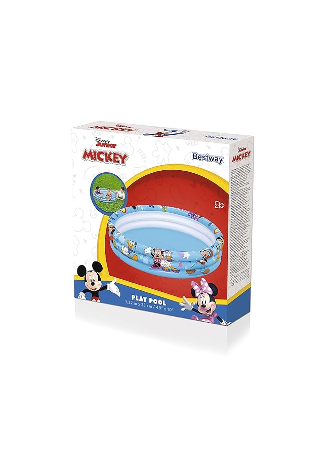 Bestway Swim Ring Mickey Mouse And Friends Swim Tube 56Cm Perfect For Ages 3 6 122X25Cm 26 91007 - Image 3