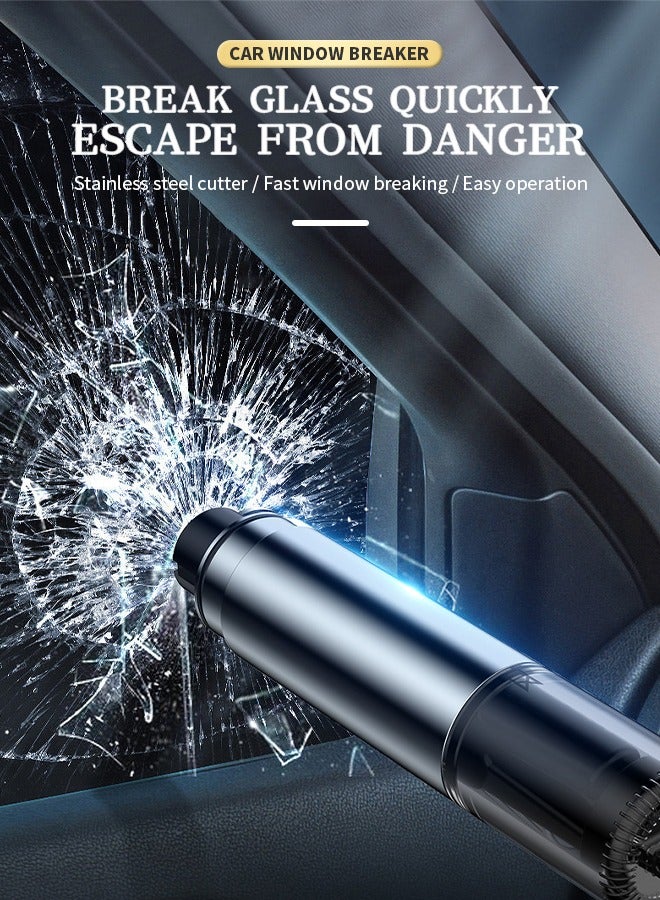 Emergency Mini Car Glass Breaker, High Hardness Window Breaking Tool (60HRC) for Quick Rescue Situations - Image 2
