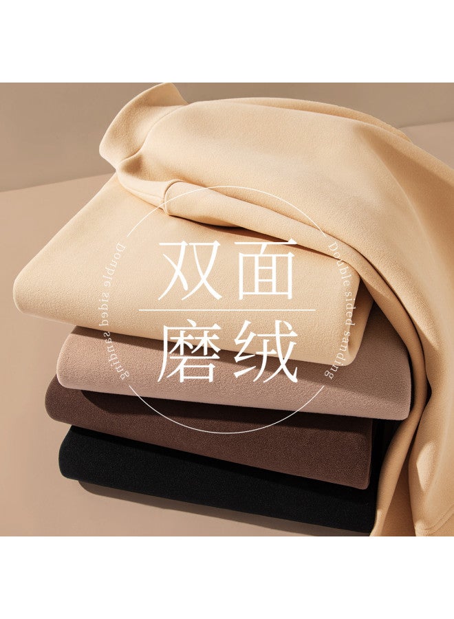 Flying in the snow Semi-high Neck Base Layer 2026 New Arrival Autumn Winter Fleece Warmth Fitted Top - Image 5