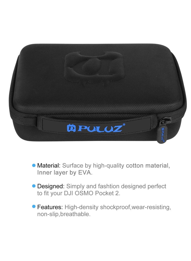 Waterproof Carrying Travel EVA Case for DJI OSMO Pocket 2, 23x17x7cm