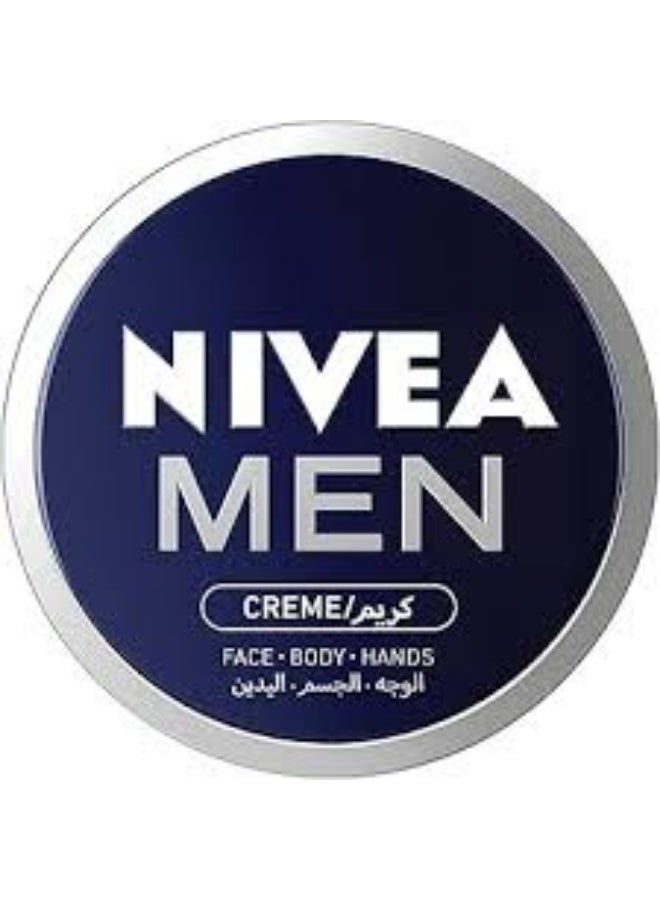 كريم مرطب للرجال من نيفيا (NIVEA Men Creme)، يتميز بتركيبة خفيفة وسريعة الامتصاص ومطورة خصيصاً لترطيب وعناية متكاملة للوجه والجسم واليدين دون ترك أي أثر دهني.