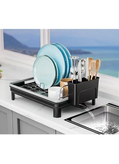 Dish Drying Rack with Drainboard and Cutlery Holder 52cm Compact Kitchen Rack for Small Spaces RV and Apartments - pzsku/Z28DA4704748CD11FAAC3Z/45/_/1733743848/f3105049-25b7-4602-a6b9-3b7a140f7657