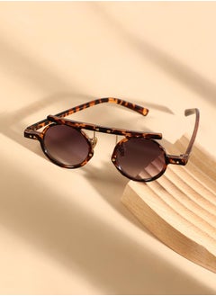 Haute Sauce The Cirque Round Sunglasses - Coffee Brown  - Image 1