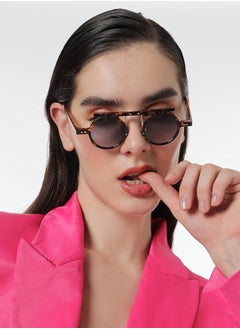 Haute Sauce The Cirque Round Sunglasses - Coffee Brown  - Image 2