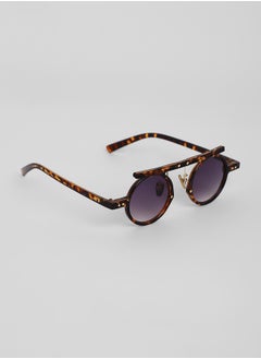 Haute Sauce The Cirque Round Sunglasses - Coffee Brown  - Image 5
