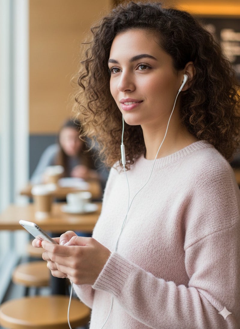 ستارت سماعة أذن سلكية ستيريو START S-179 مع ميكروفون مدمج – صوت قوي وباس عميق – متوافقة مع جميع الهواتف والأجهزة - Image 2