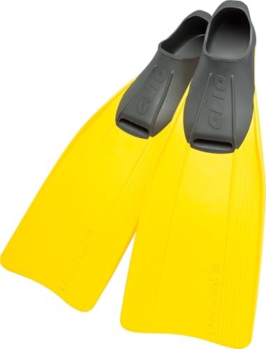 Cressi Clio Full Foot Pocket Fins Yellow 3032 - Image 3