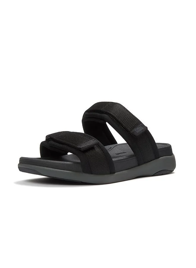 Fitflop F-MODE GO TWO BAR SLIDE - PADDED WEBBING