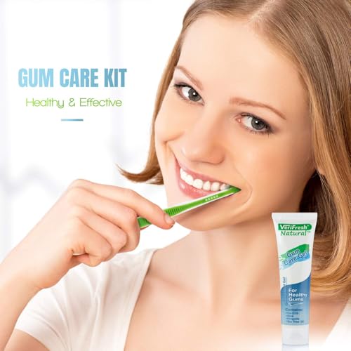 VeriFresh Gum Stimulator/Massager and All Natural Gum Gel - VeriFresh - Gum Care Kit for Healthy Gums - Image 2