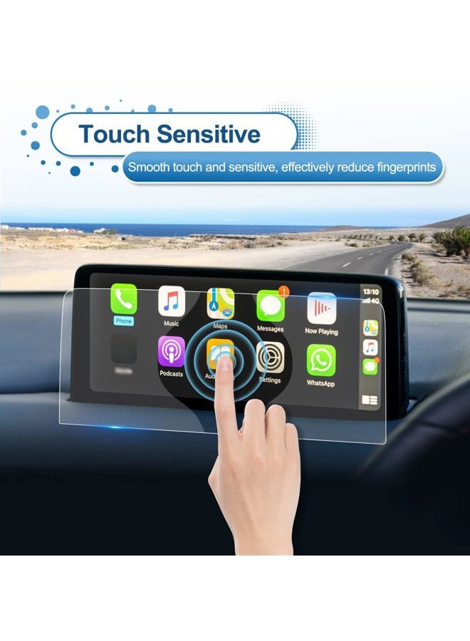 Coleya 2021 2022 2023 CX-5 Screen Protector for Mazda CX-5 10.25Inch Touch Screen, Compatible for 2021-2023 M azda CX9 Screen Protector 2023 CX5/CX9 Tempered Glass HD Transparent Protective Film - Image 5