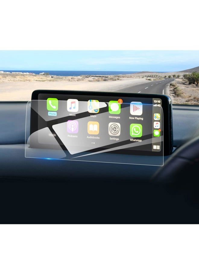 Coleya 2021 2022 2023 CX-5 Screen Protector for Mazda CX-5 10.25Inch Touch Screen, Compatible for 2021-2023 M azda CX9 Screen Protector 2023 CX5/CX9 Tempered Glass HD Transparent Protective Film - Image 1