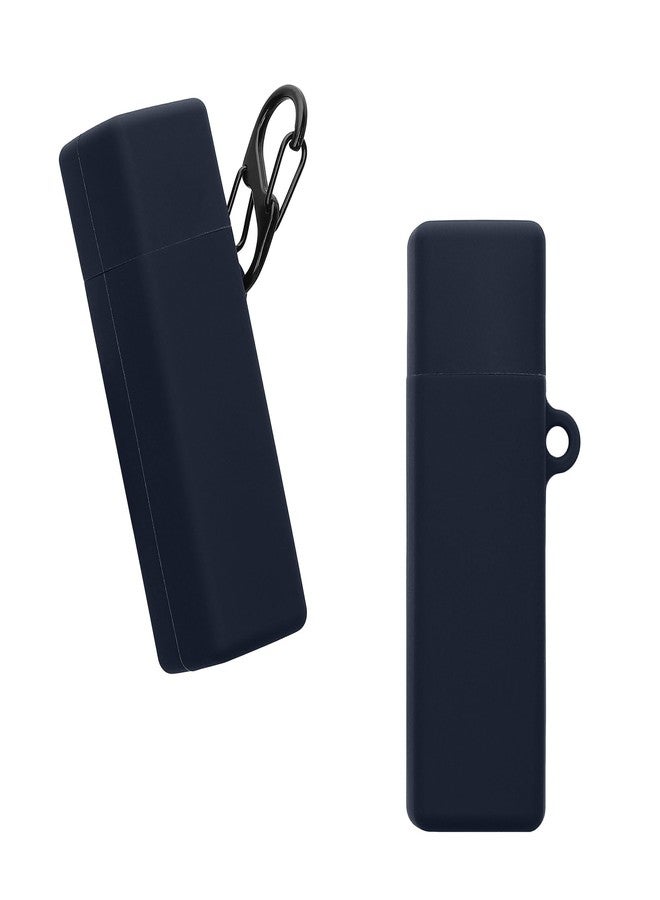 kwmobile Case Compatible with Anker Soundcore A30i Case - Silicone Cover Holder for Earbuds - Dark Blue - Image 1