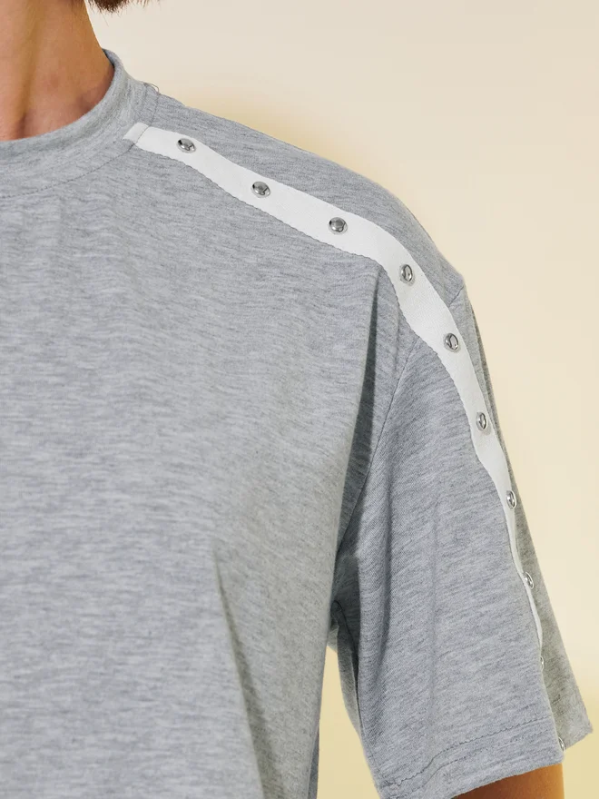 Take Two Take Two Studded Web Detail Short Sleeve T-Shirt and Pants Co-Ords