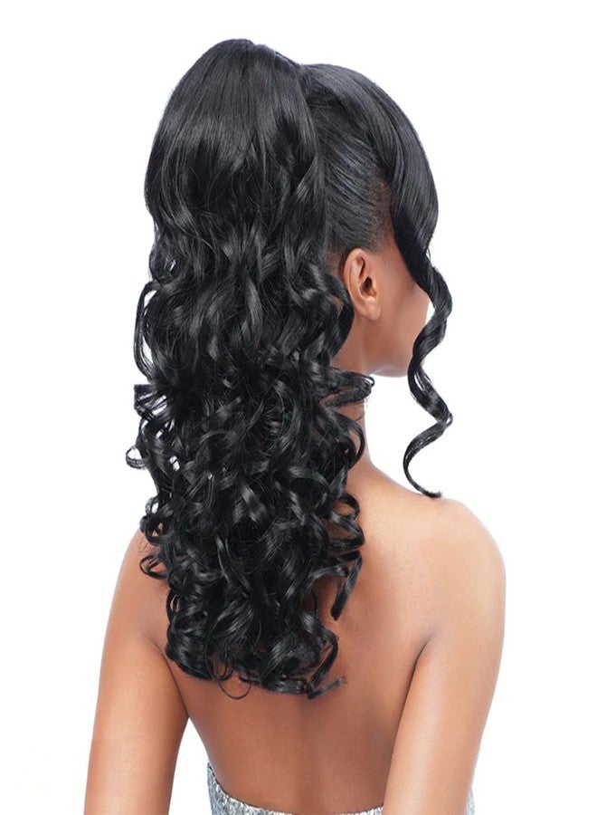 Zury Royal Drawstring Ponytail Split Bang Lace Part Miss Bang Lexi (FS27/4/30) - Image 2
