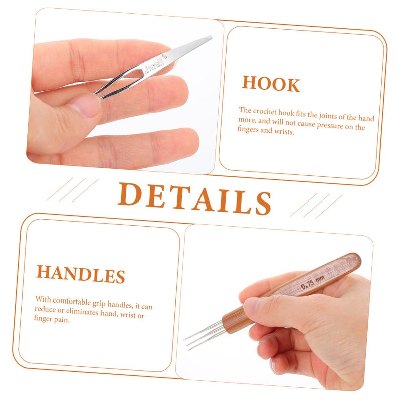 Crochet Needle For Dreadlocks Braiding Tool With Comfortable Grip Easy To Use - Image 5