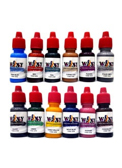 Waxy Sunny Yellow - Waxy Red - Waxy Kashmir - Waxy Fuchsia - Waxy Baby Blue - Waxy Night Blue - Waxy Teal - Waxy Green - Waxy Coffee Ollie - Waxy Chocolate - Waxy Space Grey -Waxy Black
