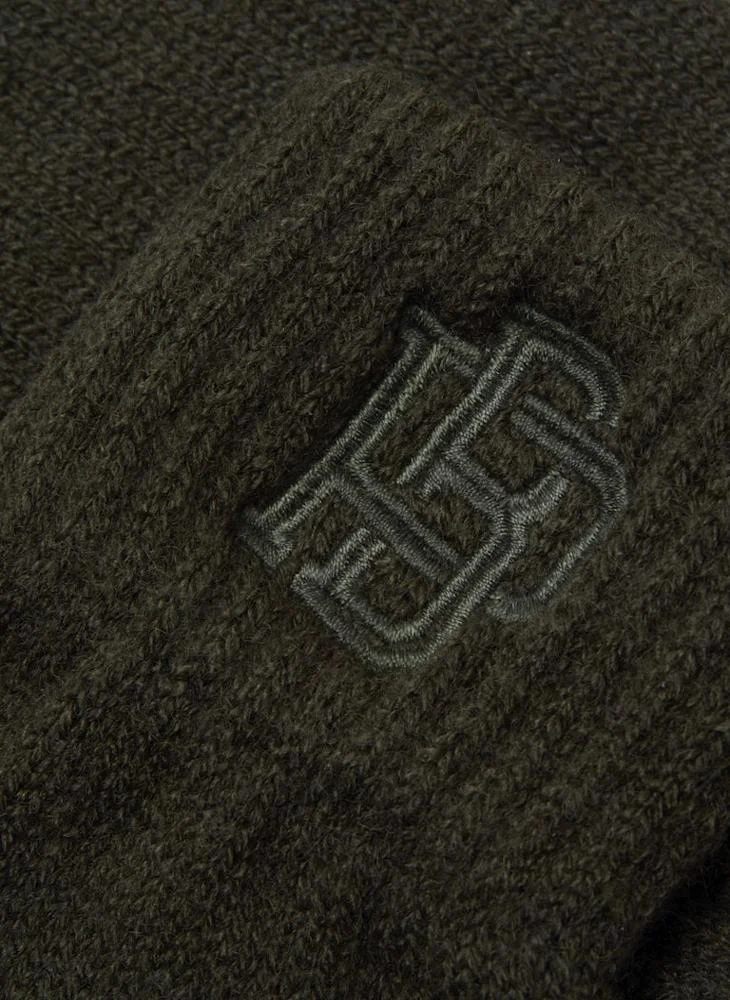 JACK & JONES Logo Print Knitted Gloves