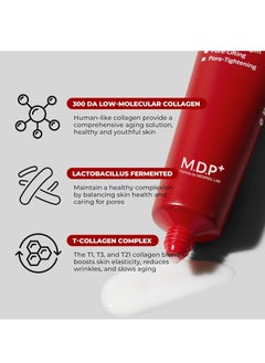 MDP+ Red Lacto Collagen Wrap Mask, Glowing Skin, Skin Elasticity, Pore Tightening | 2.36 fl oz, 70 ml - pzsku/Z28DB0BFD501F8A7ABF5DZ/45/_/1739281181/e8858bb1-b4cc-43d5-9afb-76cb911424cf