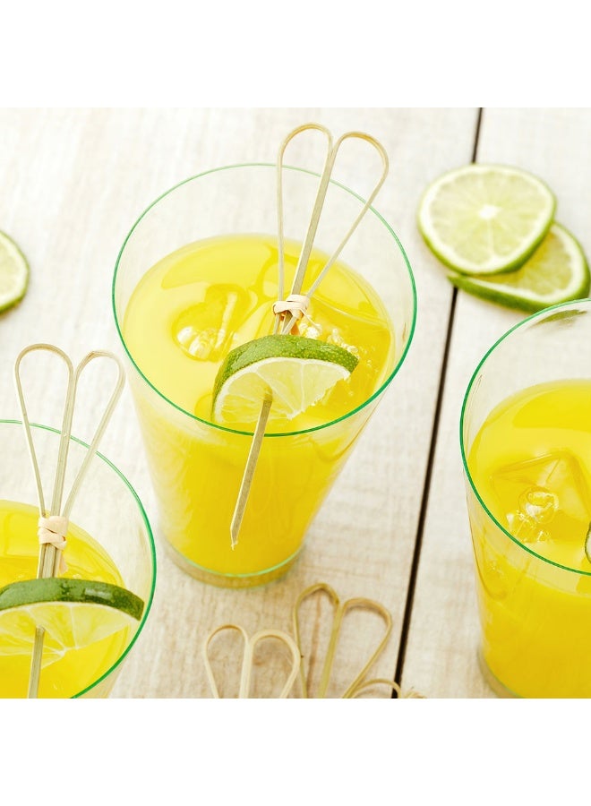 Restaurantware 4.8 Inch Decorative Skewers, 1000 Heart Design Decorative Bamboo Skewers - Sharp Point, Sturdy, Bamboo Decorative Picks, Handmade, For Appetizers Or Garnishes - Image 3