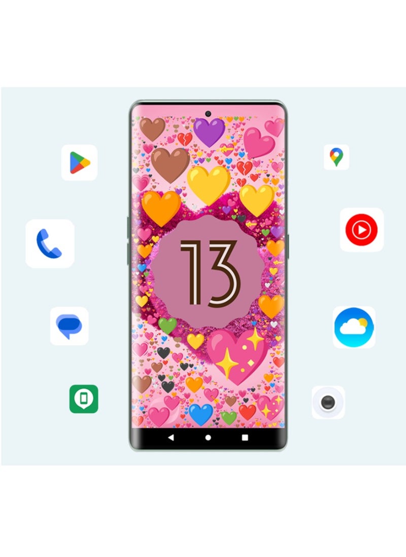 hafury - Hafury Meet Smartphone 6.67-Inch FHD+ AMOLED Android 13 12GB RAM 256GB ROM 100MP Rear Camera 5100mAh Fast Charging Battery Dual SIM OTG/NFC Supported - Image 1