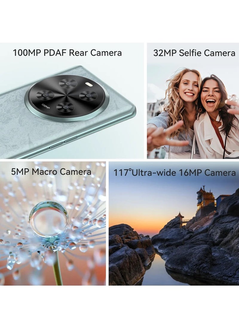 hafury - Hafury Meet Smartphone 6.67-Inch FHD+ AMOLED Android 13 12GB RAM 256GB ROM 100MP Rear Camera 5100mAh Fast Charging Battery Dual SIM OTG/NFC Supported - Image 1