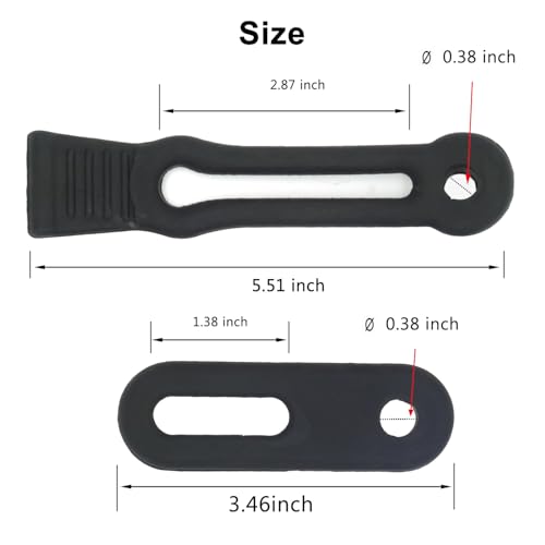 koxuyim Hood Straps Door Rubber Return Latch Kit Set for Yamaha Rihino Hisun, Compatible with Yamaha Rihino Hisun UTV 500 700 HS700 MSU500 Massimo YS TSC - Image 2